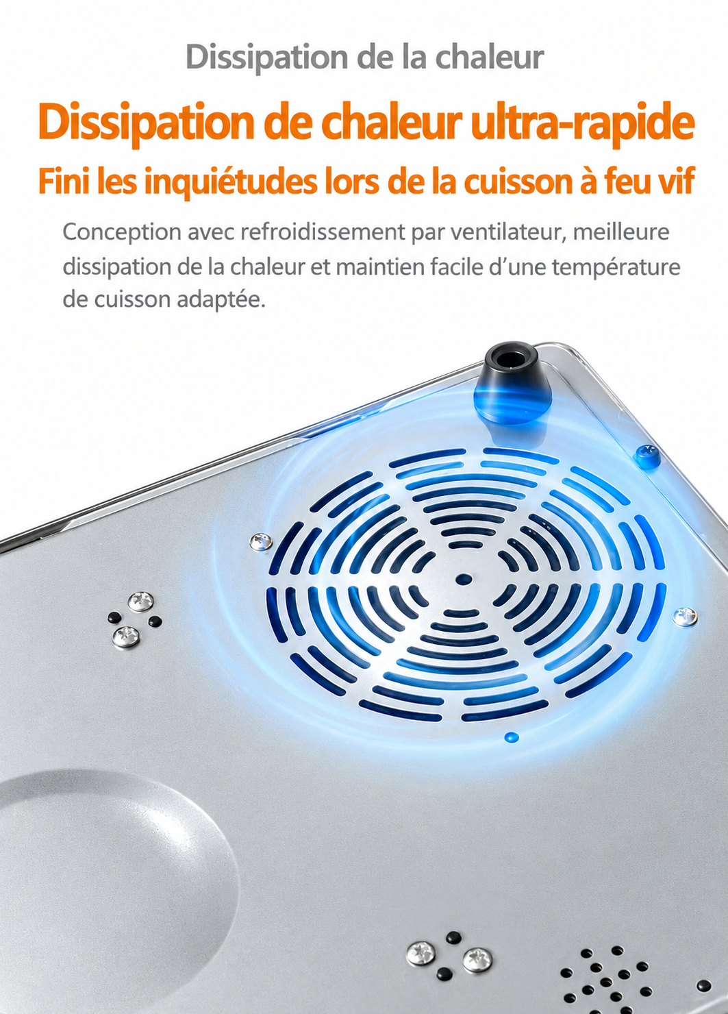 Ventilateur de refroidissement intégré